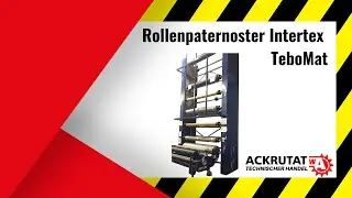 🚟 Rollenpaternoster Intertex TeboMat Paternosterregal Rollenlager Produktvideo | Ackrutat-Shop