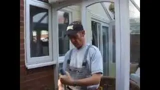 Window cleaning tips - Modified Wagtail on pole demo