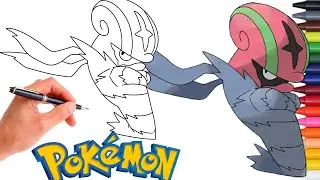 Como Desenhar o POK&Eacute;MON ACCELGOR #617 | Gera&ccedil;&atilde;o 5