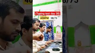 #Day38 of my 75 day typing speed journey#Dilshad_Alam#Shorts#Shortsfeed2024