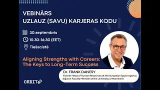 Dr. Frank Danesy - Aligning Strengths with Careers. The Keys to Long-Term Success.