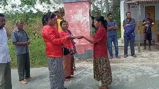 PENYAMBUTAN SANTA PELINDUNG STASI OHOIDERTOM DI IBU PAROKI STASI OHOIDERTUTU