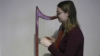 Harp sheet music - Calleno custure me (England 16th century) on Renaissance harp