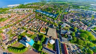 Medemblik van boven “Oude stad” mei 2023