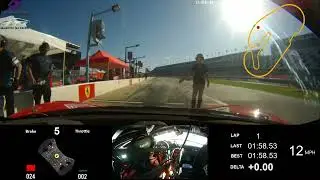 D.BERNSTEIN 458Challenge Evo at DAYTONA