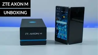 ZTE Axon M Unboxing & Setup