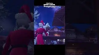 Tiptop Terrace tree lights Winterfest Decorations in Max Settings | #Fortnite #Shorts
