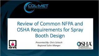 Review of Common NFPA and OSHA Requirements for Spray Booth Design 1