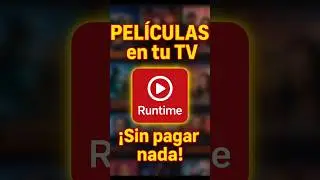 👉 La APP GRATIS para ver Pel&iacute;culas y Series en Android TV 😱 | Runtime #shorts #viral