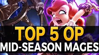 TOP 5 MOST OP MID-SEASON MAGES - Watch Out For Them! - League of Legends