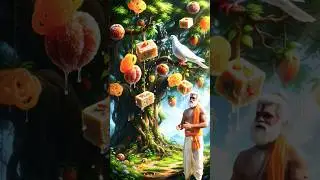 Pigeon plants a sweet tree#PigeonMagic #SweetTree #FantasyStory#MagicalWorld #FunnyVideo #Shorts#ai