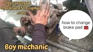 Short video change brake pad tutorial