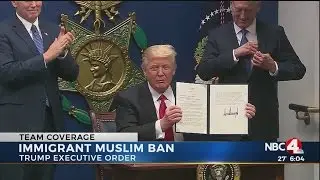 Pres. Trump cracks down on refugees and citizens in 7 countries