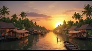 🌿 Kerala Nature in 4K | Cinematic AI Video Made with Google VEO 3