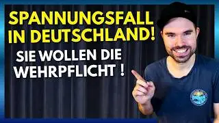 ❌ Bundestag soll Spannungsfall beschlie&szlig;en &ndash; Wehrpflicht vor Comeback! ❌