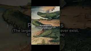 Prehistoric Crocodiles that make today&rsquo;s seem tame! #prehistoric #deinosuchus #extinct