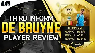 FIFA 16 TIF DE BRUYNE REVIEW (89) FIFA 16 Ultimate Team Player Review + In Game Stats