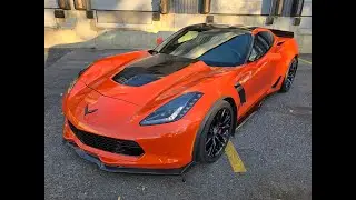 2019 Chevrolet Corvette Z06 2LZ Coupe 7MT 7 Speed Manual Sebring Orange