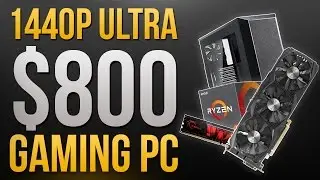NICE $800 Gaming PC 2017 | Ryzen 5/GTX 1070 | 1440p Ultra Gaming/Editing!