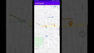 Android MVVM Google Map with Geofence (demo)