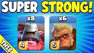 Druids + Throwers = EASY 3 STARS! Best TH18 Attack Strategy (Clash of Clans)