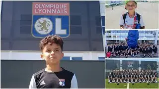 Ada 🧛 ma semaine &agrave; l'OL ACADEMY 🔴🔵 &eacute;lu meilleur Centre de Formation par la FFF en 2021/2022 #stageOL