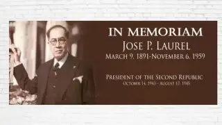 Jose P. Laurel - President of the Second Philippine Republic