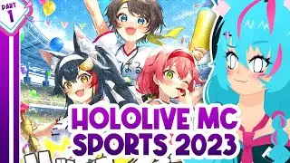 SO MUCH CHAOS!!! - HoloLive Minecraft Sports Festival 2023 Reaction pt1