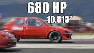 Peugeot 106 3.0lt V6T 680HP 10.813