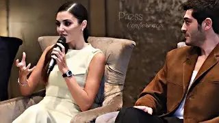 Hande & Burak | Another Love | Press Conference clips and photos | (Cannes MIPCOM 2023)