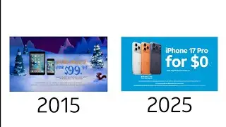 AT&T Commercial - Holiday 2015 vs. 2025 (Part 1)