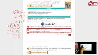 Talent Mathematics 3|Unit 2|Lec 6|Real-world word Problems