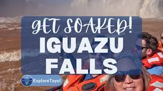Get SOAKED! Iguazu Falls THRILLING Boat Ride Adventure #IguazuFalls #WetAdventure #Travel