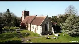 All Saints Church   Springfield, Chelmsford, UK - Drone video footage