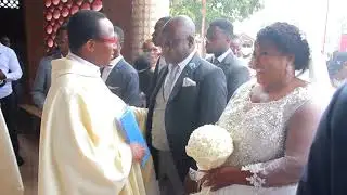 MARIAGE A L'EGLISE CLAUDE ET GEORGETTE