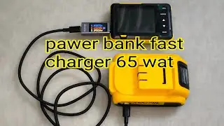pawer bank fast charger 65 wat