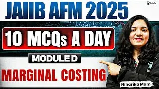 JAIIB Free Online MCQ Classes 2025 | JAIIB AFM Marginal Costing Imp MCQ Practice | JAIIB Nov 2025