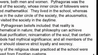Ionian Philosophers & Astronomy