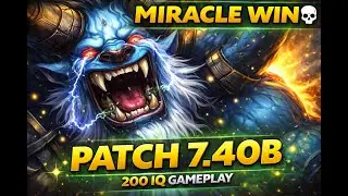 Spirit Breaker 100 IQ Gameplay | Miracle Win Late Game | Dota 2