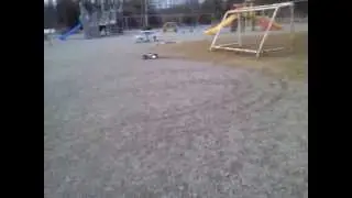 RC - ECX Ruckus 1/10 2WD Monster Truck - Donuts in Playground (Arcadia Consolidated School)