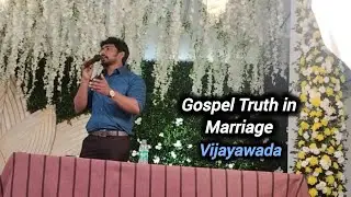 Gospel Truth In Christian Marriage - Street Gospel - The Last Revival - Bro Joseph Sudhakar #gospel
