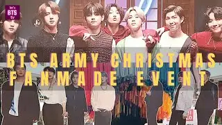 BTS Army Christmas Fanmade Event #BTS #Trending #kpop