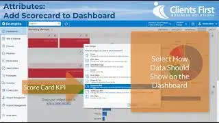 Acumatica Cloud ERP Tip 27: Attributes: Add Scorecard to Dashboard