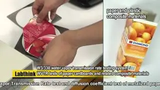Paper and Cardboard Water Vapour Transmission Instruments - Labthink