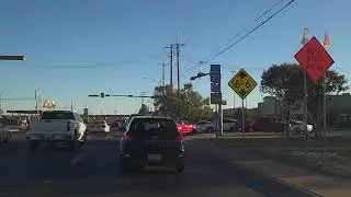 Driving Big Spring St. from downtown Centennial Plaza to Rankin Hwy to Ridge Heights| Midland, Texas