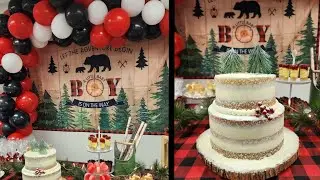 Lumberjack Babyshower Theme for My Brother & Sister-in-Law ❤️