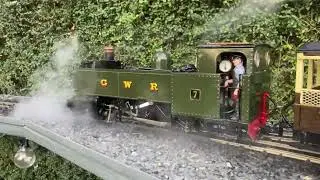 Christmas running on the Monkton Vale Light Railway, December 2025