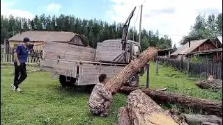 Кран на УАЗ