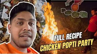 CHICKEN POPTI PARTY | FULL RECIPE | WITH FRIENDS | @JSG_Vlogs51 