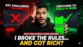 I Failed My 24-Hour Trading Challenge... But Made Profit? #trading #24hourschallenge